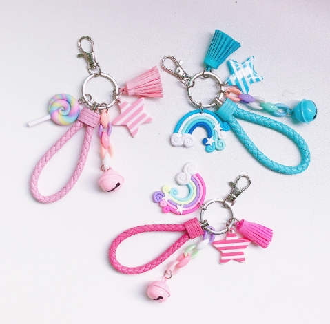 Cute Emoji soft pvc Key Ring filling machine